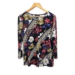 Liz Claiborne Floral Print Women's Top
